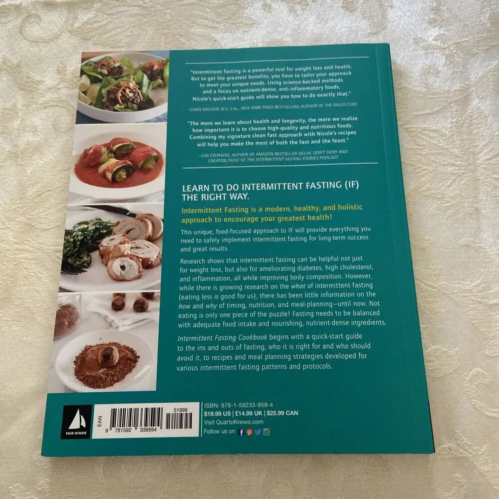 Intermittent Fasting Cookbook : Fast-Friendly Recipes for Optimal Health, Weight